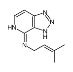 N-(3-methylbut-2-enyl)-2H-triazolo[4,5-c]pyridin-4-amine Structure