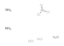 季戊四氯化铵铵(III),Rh 30％min结构式