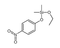 ethoxy-dimethyl-(4-nitrophenoxy)silane Structure