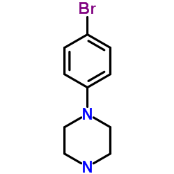 1-(4-溴苯基)哌嗪结构式