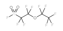 1,1,2,2-tetrafluoro-2-(1,1,2,2,2-pentafluoroethoxy)ethanesulfonyl fluoride Structure