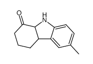 1-oxo-6-methyl-1,2,3,4-tetrahydrocarbazole结构式
