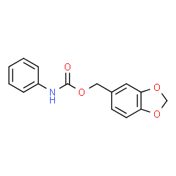 Piperonyl alcohol, carbanilate (7CI, 8CI) Structure