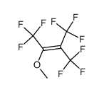 2-Methoxynonafluoro-3-methylbut-2-ene Structure