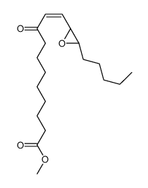 methyl (E)-9-oxo-11-[(2R,3R)-3-pentyloxiran-2-yl]undec-10-enoate结构式
