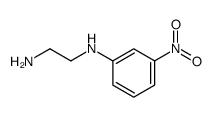 N1-(3-硝基苯基)-1,2-乙二胺结构式