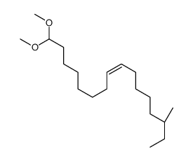 (Z)-1,1-Dimethoxy-14-methyl-8-hexadecene结构式