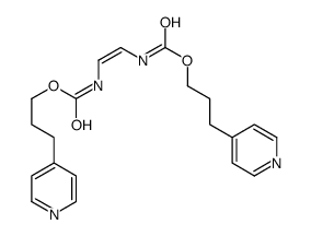 N,N'-Vinylenedicarbamic acid bis[3-(4-pyridinyl)propyl] ester结构式