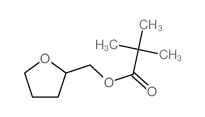 oxolan-2-ylmethyl 2,2-dimethylpropanoate Structure