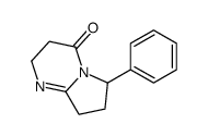 6-phenyl-3,6,7,8-tetrahydro-2H-pyrrolo[1,2-a]pyrimidin-4-one结构式