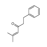 5-methyl-1-phenylhex-4-en-3-one Structure