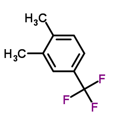 1,2-Dimethyl-4-(trifluoromethyl)benzene Structure
