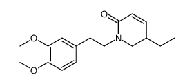 1-[2-(3,4-dimethoxyphenyl)ethyl]-3-ethyl-2,3-dihydropyridin-6-one Structure