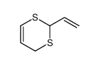 2-vinyl-4H-1,3-dithiin结构式