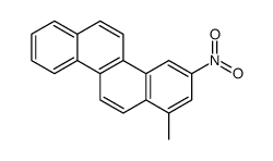 1-methyl-3-nitro-chrysene结构式