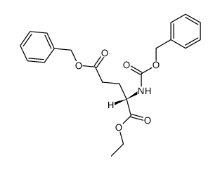 Z-Glu(OBzl)-OCH2CH3结构式