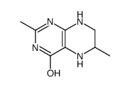 4(1H)-Pteridinone,5,6,7,8-tetrahydro-2,6-dimethyl-(9CI)结构式