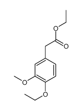 ethyl 4-ethoxy-3-methoxyphenylacetate Structure