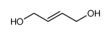反-2-丁烯-1,4-二醇结构式