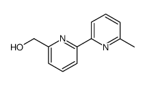 6-hydroxymethyl-6′-methyl-2,2′-bipyridine结构式