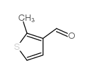 2-methylthiophene-3-carbaldehyde Structure