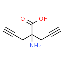 4-Pentynoic acid,2-amino-2-(2-propynyl)- (9CI) Structure