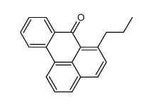 6-propyl-benz[de]anthracen-7-one结构式