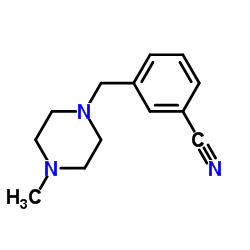 3-((4-Methylpiperazin-1-yl)methyl)benzonitrile Structure