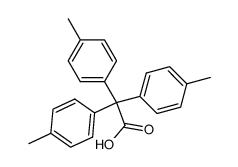 tri-p-tolyl-acetic acid Structure