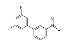 1,3-difluoro-5-(3-nitrophenyl)benzene Structure