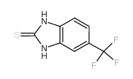 6-(三氟甲基)-1H-1,3-苯并二唑-2-硫醇结构式