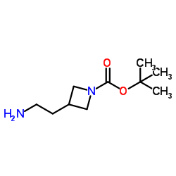 tert-butyl 3-(2-aminoethyl)azetidine-1-carboxylate Structure