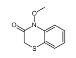 4-methoxy-1,4-benzothiazin-3-one Structure