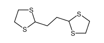2-[2-(1,3-dithiolan-2-yl)ethyl]-1,3-dithiolane结构式