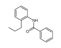 Benzamide, N-(2-propylphenyl)结构式