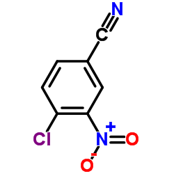 4-Chloro-3-nitrobenzonitrile Structure