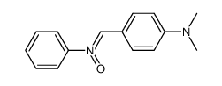 α-(4-dimethylaminophenyl)-N-phenylnitrone Structure
