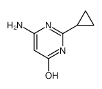6-Amino-2-cyclopropylpyrimidin-4-ol Structure