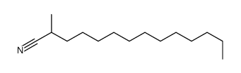 2-methyltetradecanenitrile Structure