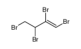 Z,E-1,2,3,4-tetrabromo-1-butene结构式