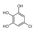 5-chlorobenzene-1,2,3-triol Structure