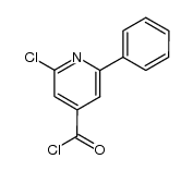 2-chloro-6-phenylisonicotinoylchloride结构式