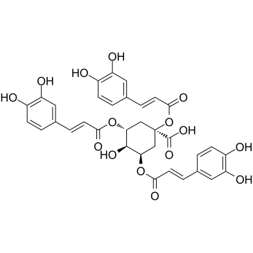 1,3,5-三咖啡酰奎宁酸结构式