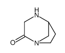 1,4-二氮杂双环[3.2.1]辛烷-2-酮(9ci)结构式