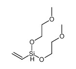 ethenyl-bis(2-methoxyethoxy)silane Structure