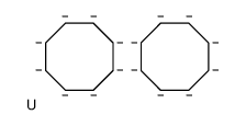 cyclooctatetraene,uranium(4+) Structure
