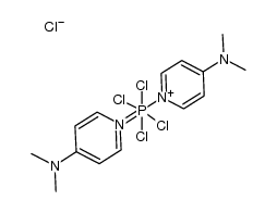 tetrachlorobis[4-(dimethylamino)pyridine]phosphorus(V) chloride Structure