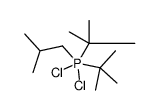 ditert-butyl-dichloro-(2-methylpropyl)-λ5-phosphane结构式