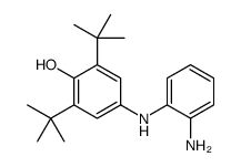 4-(2-aminoanilino)-2,6-ditert-butylphenol结构式