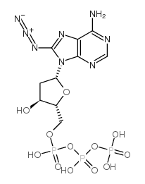 8-azido-2'-deoxyadenosine-5'-triphosphate structure